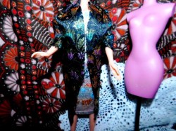 brocade dress coat a